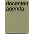 Docenten agenda