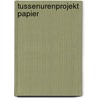 Tussenurenprojekt papier by Verheyden