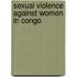 Sexual violence against women in Congo