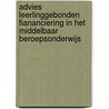 Advies Leerlinggebonden fiananciering in het middelbaar beroepsonderwijs by E.M. Hoenderkamp