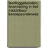 Leerlinggebonden financiering in het middelbaar beroepsonderwijs