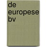 De Europese BV by N.M. Roetert Steenbruggen