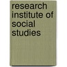 Research institute of social studies by Fitzgerald