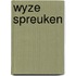 Wyze spreuken