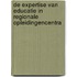 De expertise van educatie in regionale opleidingencentra