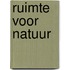 Ruimte voor natuur