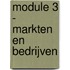 Module 3 - Markten en bedrijven