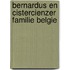 Bernardus en cistercienzer familie belgie