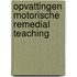 Opvattingen motorische remedial teaching