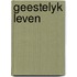 Geestelyk leven
