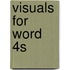 Visuals for Word 4s