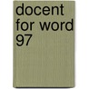 DOcent for Word 97 door Onbekend