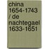 China 1654-1743 / De Nachtegael 1633-1651