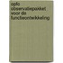 OPFO ObservatiePakket voor de FunctieOntwikkeling