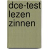 DCE-test lezen zinnen door T. De Vos