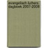 Evangelisch-Luthers dagboek 2007-2008