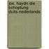 Jos. Haydn Die Schopfung Duits-Nederlands