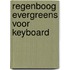 Regenboog evergreens voor keyboard