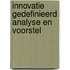 Innovatie gedefinieerd analyse en voorstel