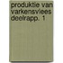 Produktie van varkensvlees deelrapp. 1