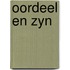 Oordeel en zyn