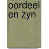 Oordeel en zyn by Friedrich Hölderlin