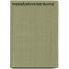 Mestafzetovereenkomst by B. Hiemstra