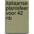 Italiaanse planisfeer voor 42 NB
