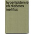 Hyperlipidemie en diabetes mellitus
