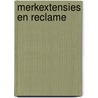 Merkextensies en reclame door M. Smorenburg