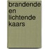 Brandende en lichtende kaars