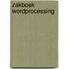 Zakboek wordprocessing door Labinger
