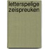 Letterspelige zeispreuken