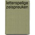 Letterspelige zeispreuken