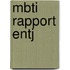 MBTI rapport ENTJ