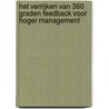 Het verrijken van 360 graden feedback voor hoger management by R.E. Kaplan