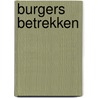 Burgers betrekken door G.J. van den Nieuwenhuijzen