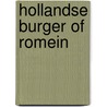 Hollandse burger of Romein door Raad voor het openbaar bestuur