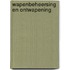 Wapenbeheersing en ontwapening