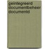 Geintegreerd documentbeheer documentd