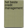 Het beste credit management by R.J. Blom
