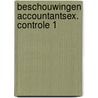 Beschouwingen accountantsex. controle 1 by Koning