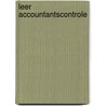 Leer accountantscontrole door Koning