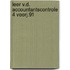 Leer v.d. accountantscontrole 4 voorj.91