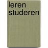 Leren studeren door VanderMeulen