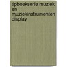 Tipboekserie muziek en muziekinstrumenten display door N. Zwart