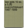 LAW-gids 10 ex. a 5,95 overzichtskaart 1997-1999 door Onbekend