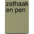 Zethaak en pen