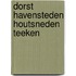 Dorst havensteden houtsneden teeken