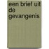 Een brief uit de gevangenis